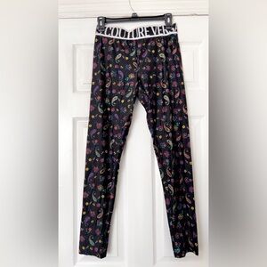 Versace Jeans Couture Paisley Print Leggings - Black 6
